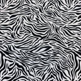 Zebra print - Trikåtyg
