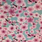 Mandelblom aqua - Zelected By ZannaZ