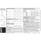 New Look 6473 - Klännning Top Byxa Shorts - Baby Flicka