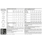 New Look 6465 - Top Kjol Shorts - Flicka