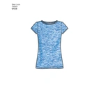 New Look 6458 - Klännning Byxa Kjol Skjorta Top - Dam