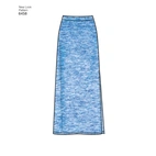 New Look 6458 - Klännning Byxa Kjol Skjorta Top - Dam