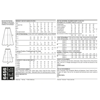 New Look 6456 - Kjol - Dam