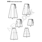New Look 6456 - Kjol - Dam