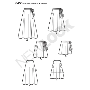 New Look 6456 - Kjol - Dam