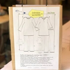 Tunika och byxa för stretchjersey 1H04, 36-46