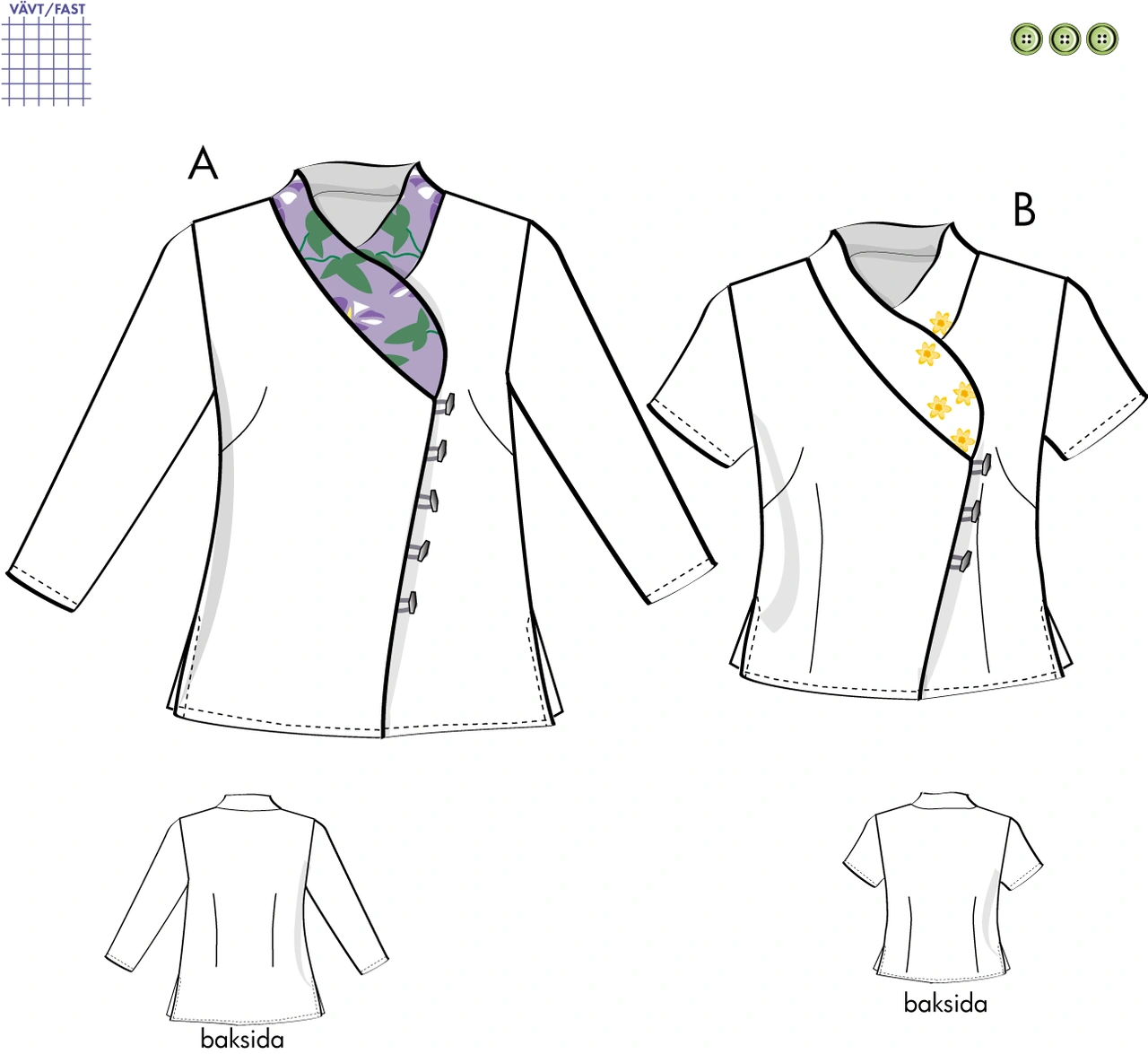 Blus 3V07, 36-46