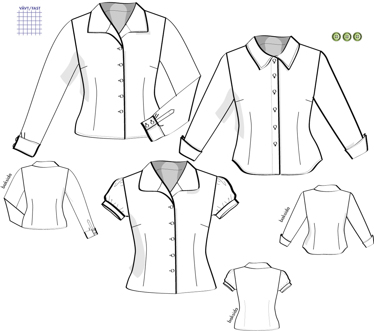 Blus 9H05, 36-46