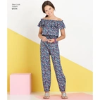 New Look 6444 - Klännning Jumpsuit - Flicka