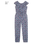New Look 6444 - Klännning Jumpsuit - Flicka