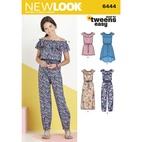 New Look 6444 - Klännning Jumpsuit - Flicka