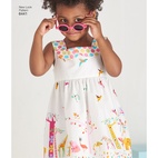 New Look 6441 - Klännning Top Byxa - Baby