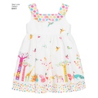 New Look 6441 - Klännning Top Byxa - Baby
