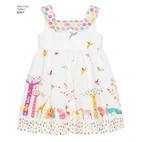 New Look 6441 - Klännning Top Byxa - Baby