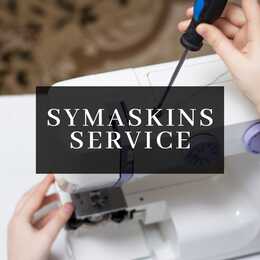 Symaskins service inkl frakt.