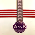 Röd/vit randig - resår