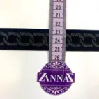 Smal kedja antiksilver - resår