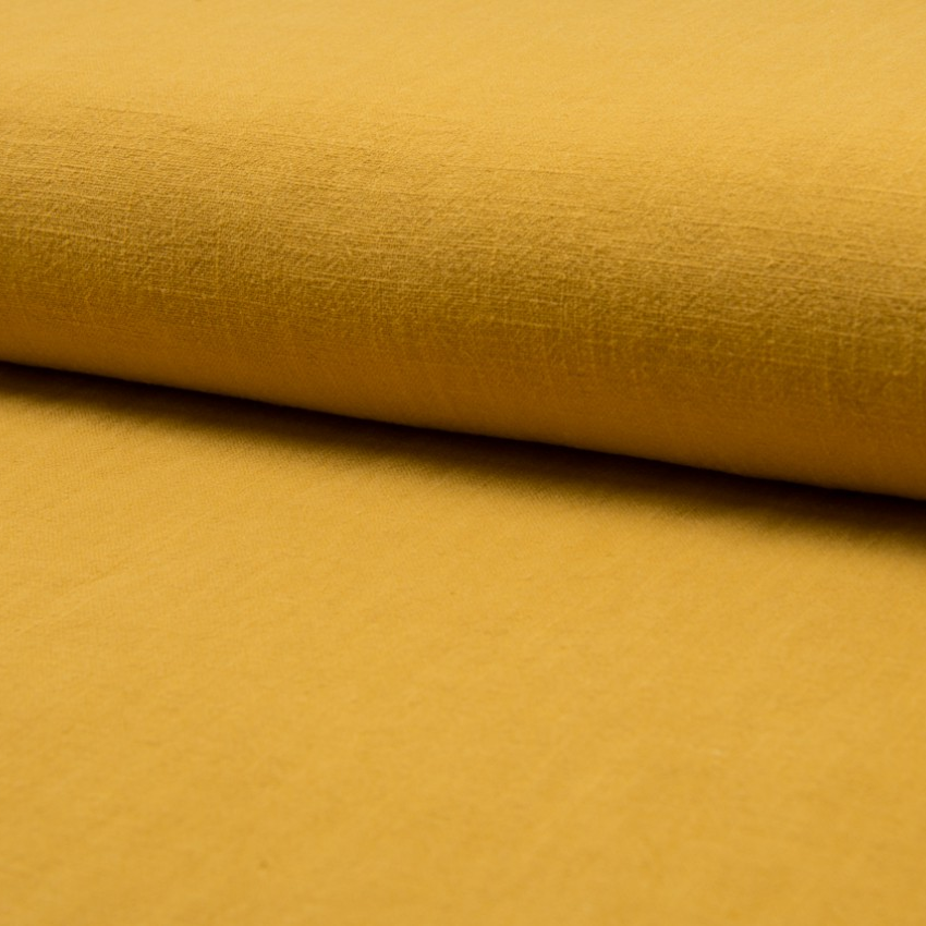 Ocra - Stentvättat linne