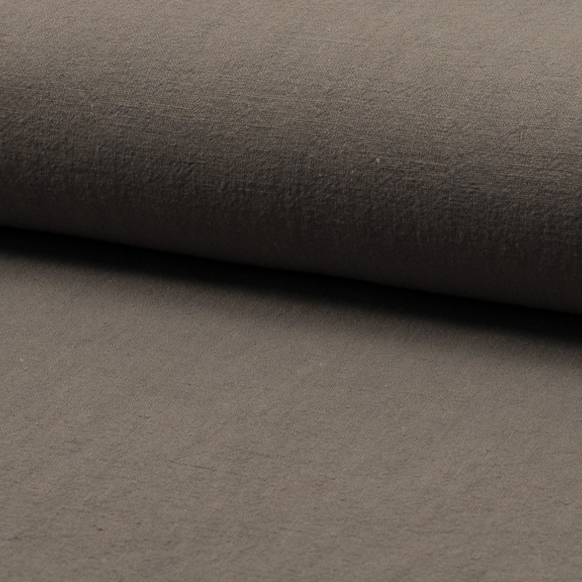 Dark grey - Stentvättat linne