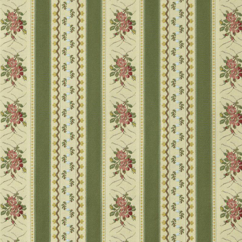 Gustavia Grön - Möbeltyg