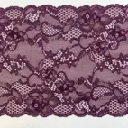 Purpul - Stretch spets, bred