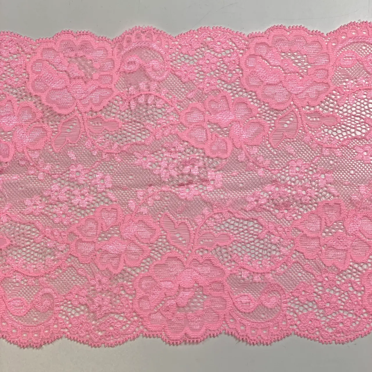 Rosa - Stretch spets, bred