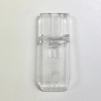 Genomskinlig pressarfot med spår