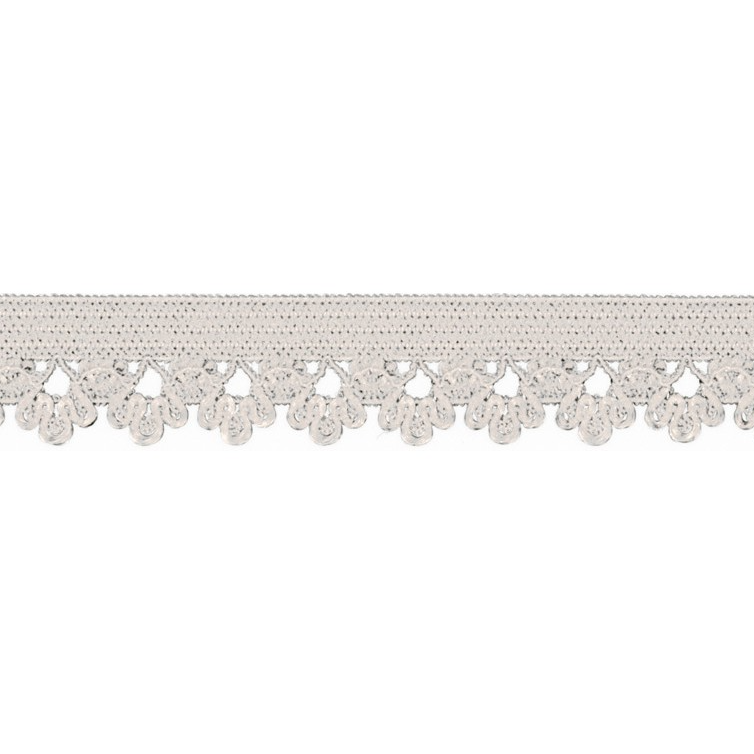 Offwhite - Stretch Spets  Resår