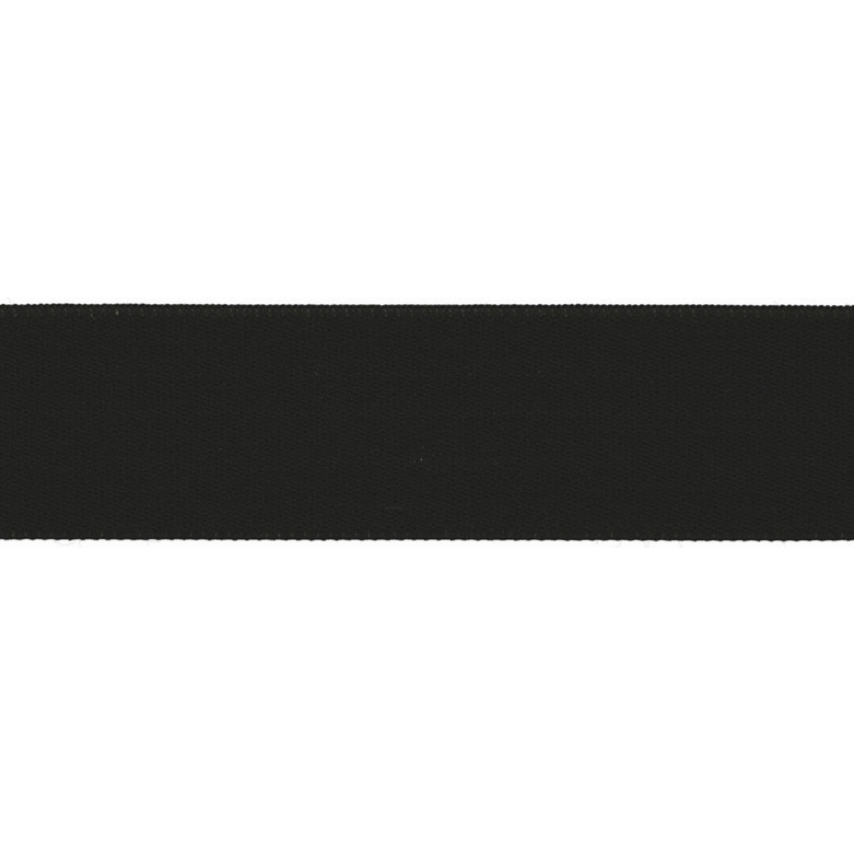 Resår, 25mm - Svart