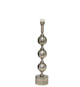 Charlotta ANTIK SILVER - lampfot S