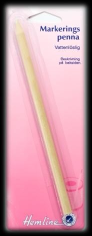 MÄRKPENNA, VATTENLÖSLIG