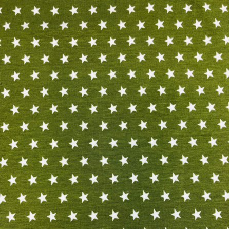 Grön med stjärnor