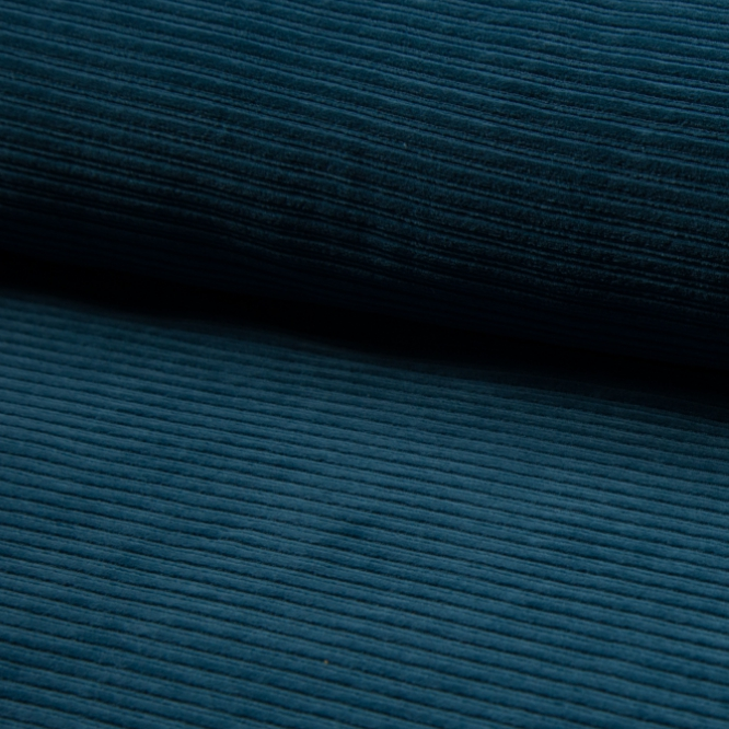 Plush corduroy Petrol