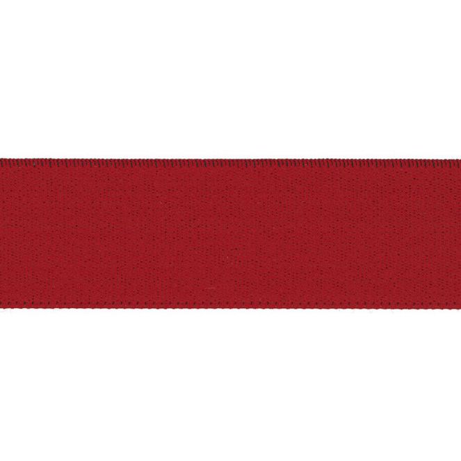 Elastic, 25mm - Red