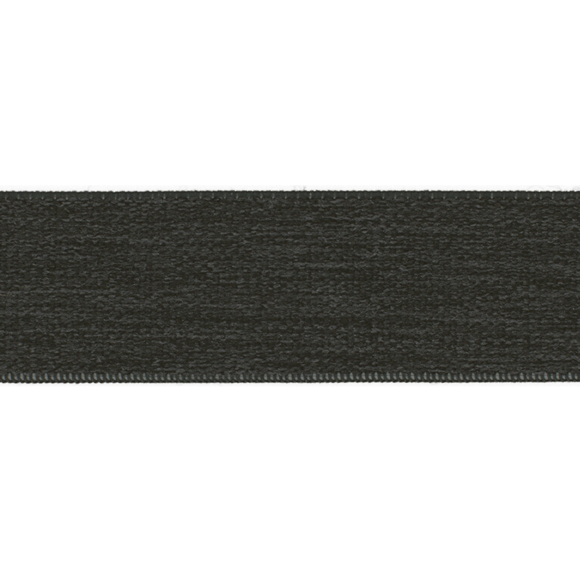 Resår, 25mm - Mörkgrå melerad