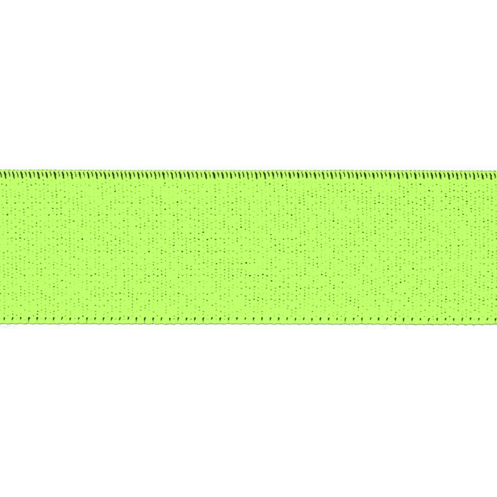 Resår, 25mm - Neon gul