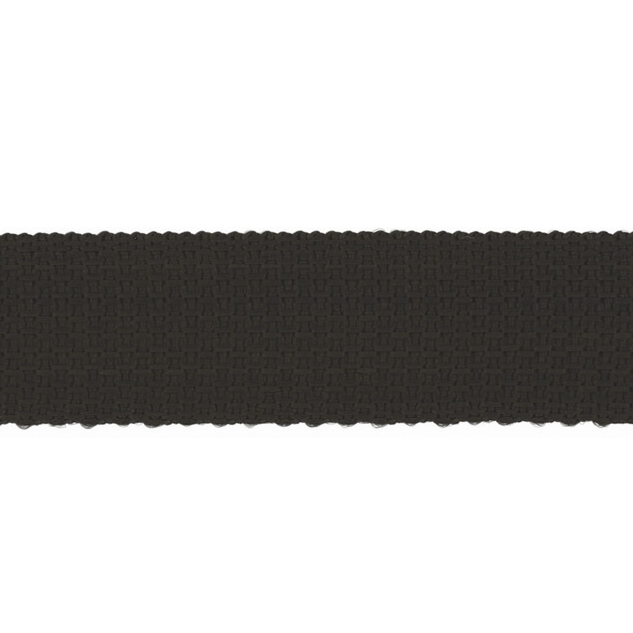 Väskband. 25mm - Svart