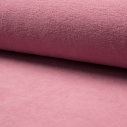 Bomulls fleece ekologisk - Old rose