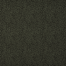Mini Leoprint, Khaki - Trikåtyg