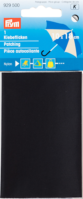 Laglapp, nylon - Svart