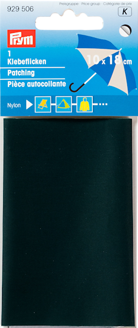 Laglapp, nylon - Grön