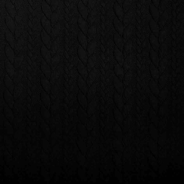Cable knit - Black
