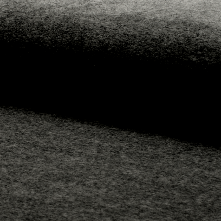 Velour/Plysch - Grå melange