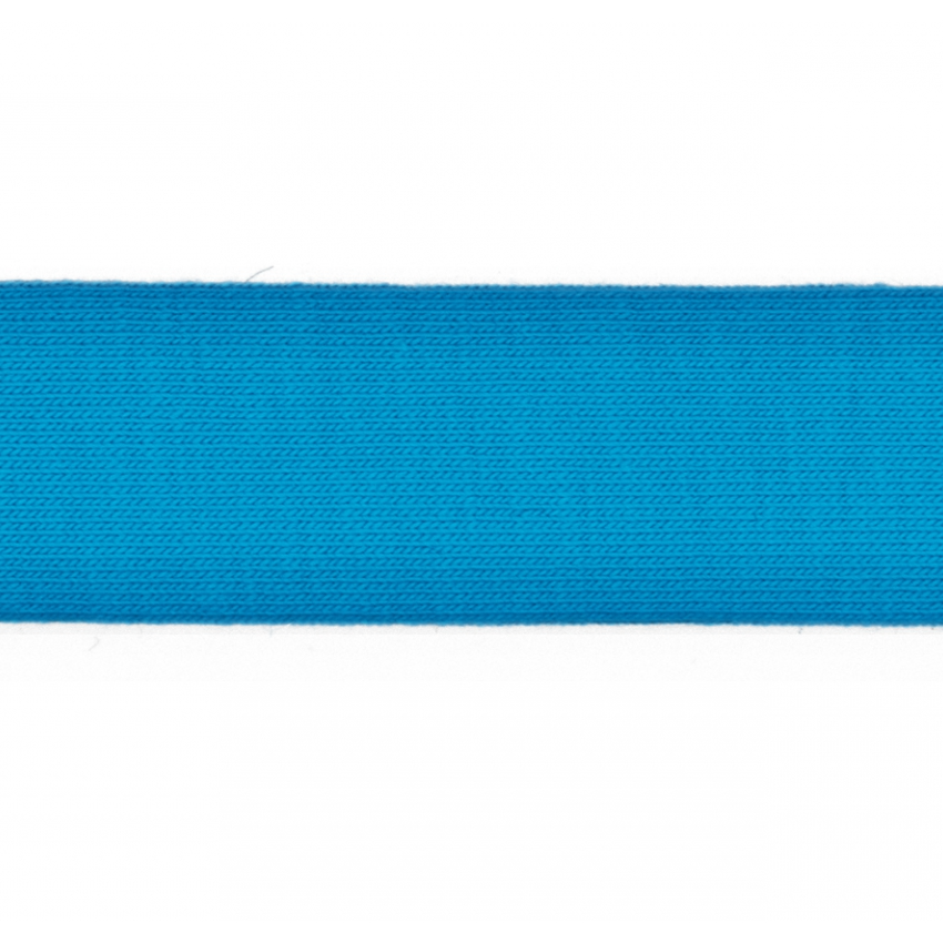 Trikåkantband, färdigvikt - Aqua