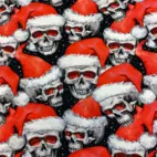Creepy christmas skulls - Zelected By ZannaZ