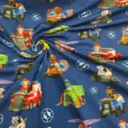 Paw Patrol, fordon - Trikåtyg