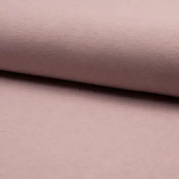 Melange jogging, brushed - Dusty Pink