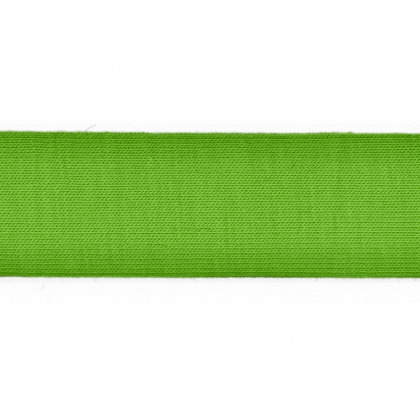 Trikåkantband, färdigvikt - Lime