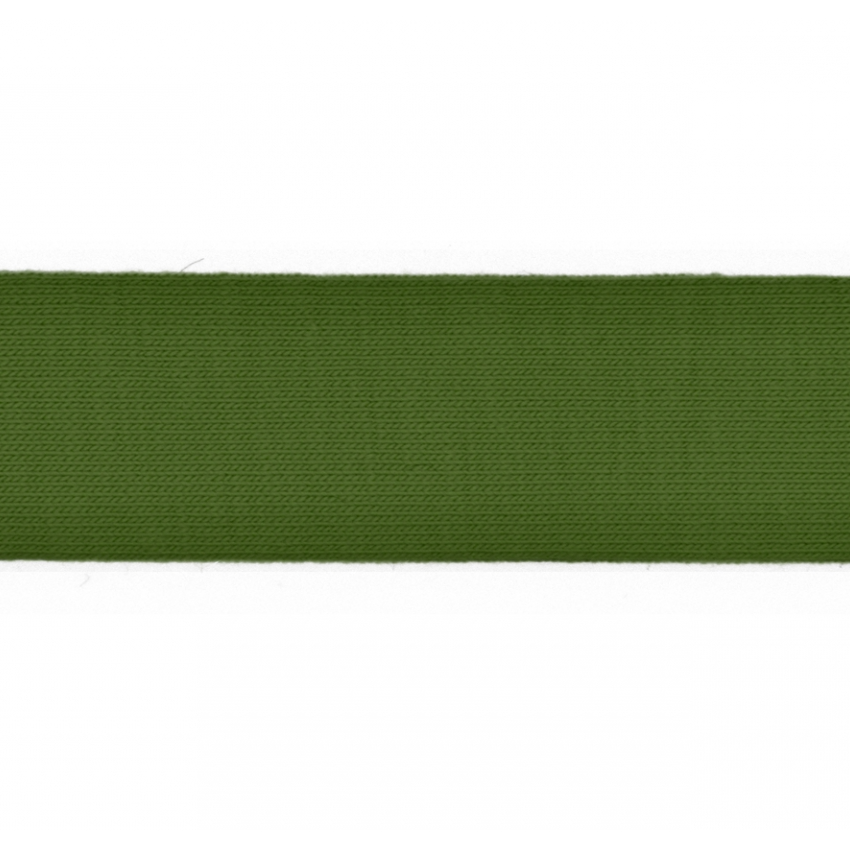 Trikåkantband, färdigvikt - Olive