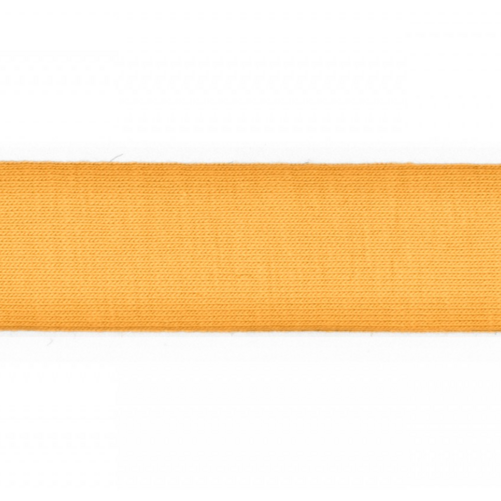 Trikåkantband, färdigvikt - Yellow